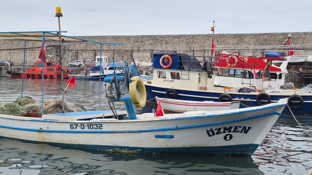 Zonguldak'ta poyraz nedeniyle bazı balıkçılar denize açılamadı