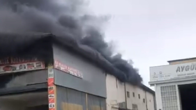 Elazığ Sanayi Sitesi'nde korkutan yangın