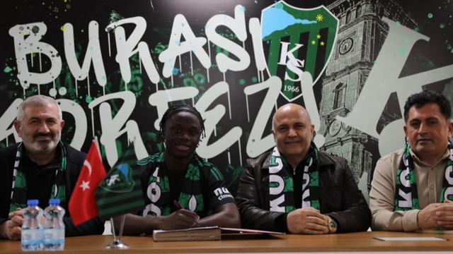 Kocaelispor, Mahamadou Susoho'yu renklerine bağladı