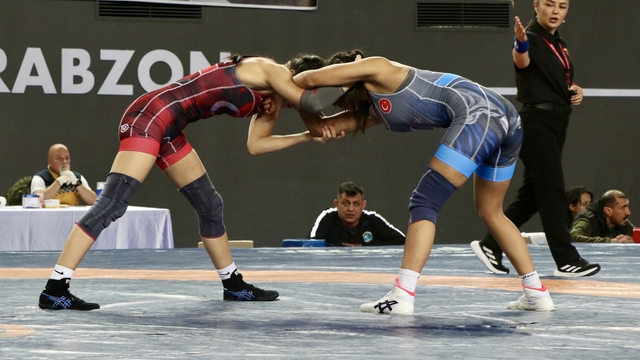 23 Yaş Altı Türkiye Güreş Şampiyonası Trabzon'da sona erdi