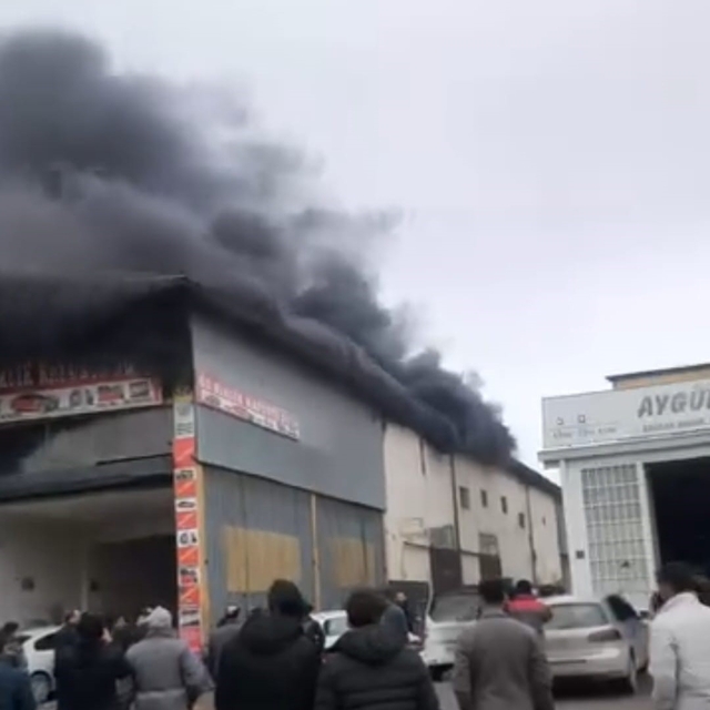 Elazığ Sanayi Sitesi'nde korkutan yangın