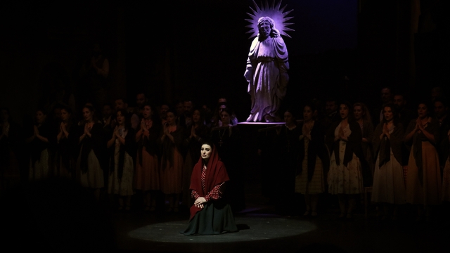 Samsun Devlet Opera ve Balesi "Cavalleria Rusticana" operasının prömiyerini yaptı