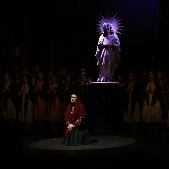 Samsun Devlet Opera ve Balesi "Cavalleria Rusticana" operasının prömiyerini...