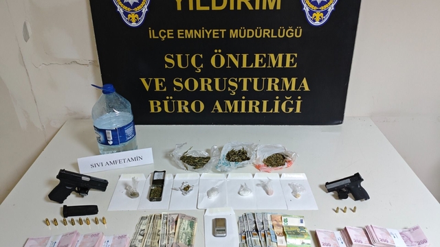 Bursa'da uyuşturucu ticareti yaptığı öne sürülen firari hükümlü yakalandı