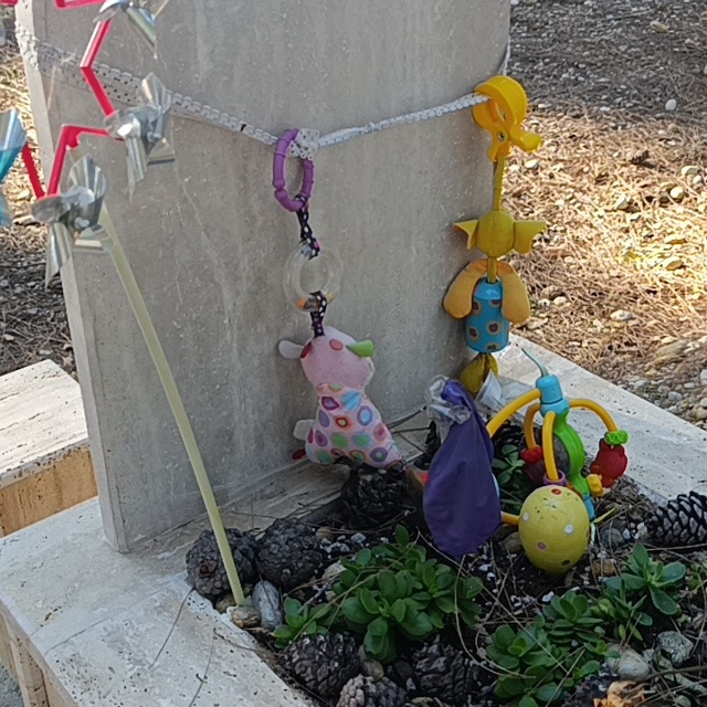 Çiçeklerden çok oyuncaklarla bezenen mezarlıkta duygulandıran görüntüler
Zi...