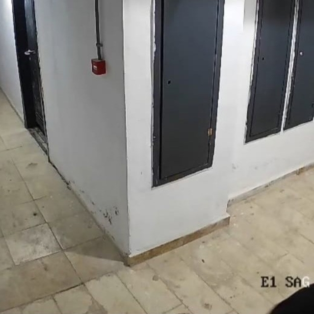 Elazığ'da güvenlik kameralarına zarar veren şahıs kameraya yakalandı