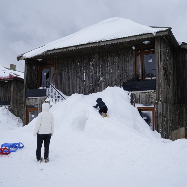 Zigana Dağı sömestir tatili boyunca 80 bin ziyaretçiyi ağırladı