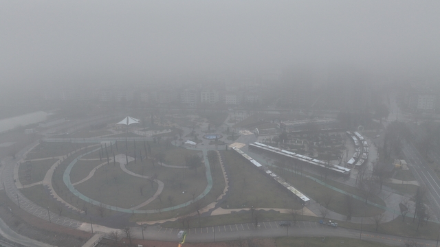 Gaziantep'te sis etkili oldu