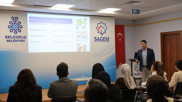 SAGEM'den ailelere akran zorbalığı ile mücadele semineri