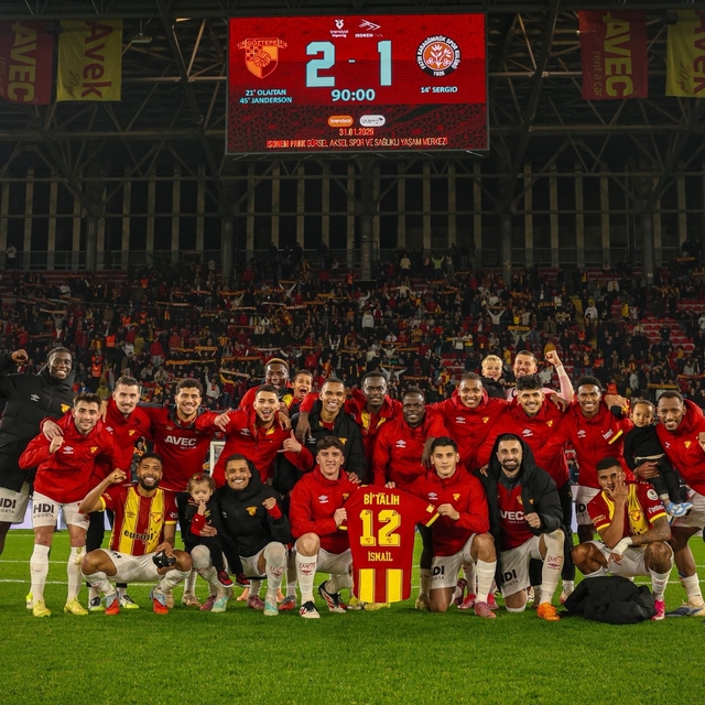 Göztepe, Avrupa hedefine emin adımlarla ilerliyor