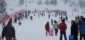 Ergan Kayak Merkezi sömestirin son gününde doldu taştı