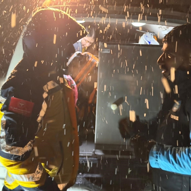 Ovacık'ta hayat kurtaran müdahale