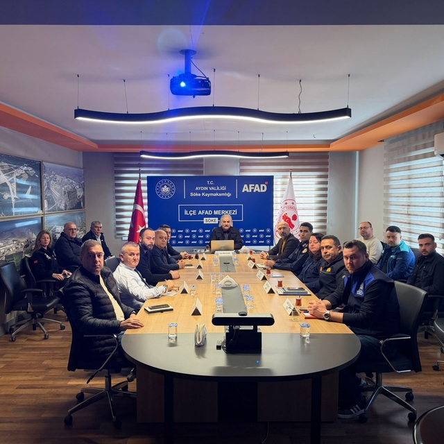 Şiddetli yağış öncesi AFAD koordinasyon toplantısı yapıldı