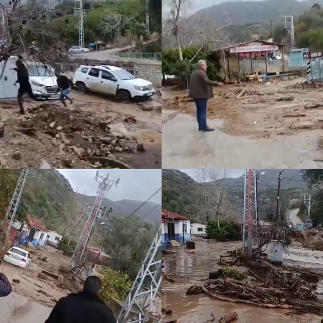 Mersin'deki sel felaketinin boyutu gün geçtikçe büyüyor
Korku dolu anlar ce...