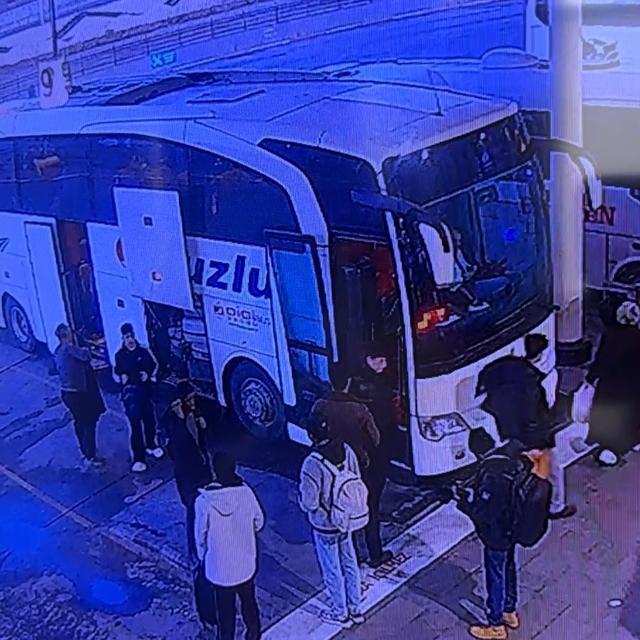 Feci kazaya karışan otobüs Isparta'dan son kez yolcu alırken görüntülendi