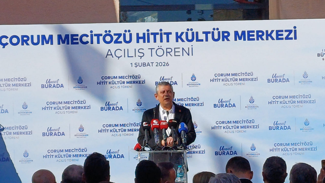 Özgür Özel, Mecitözü Hitit Kültür Merkezi'nin açılışını yaptı