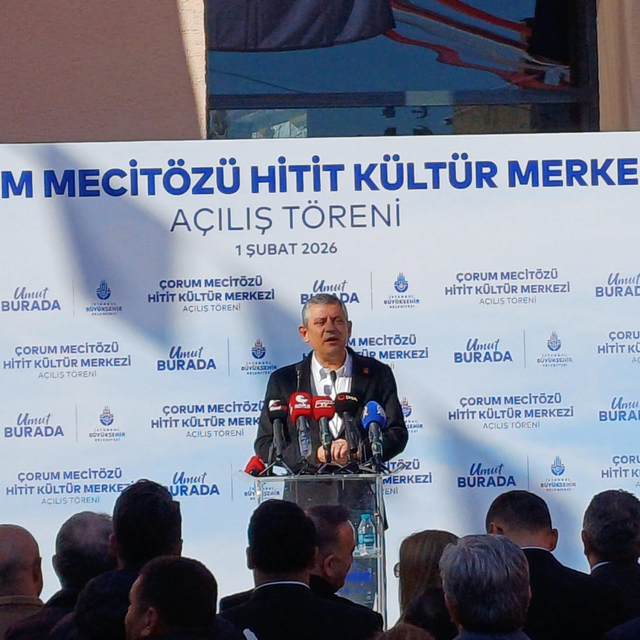 Özgür Özel, Mecitözü Hitit Kültür Merkezi'nin açılışını yaptı