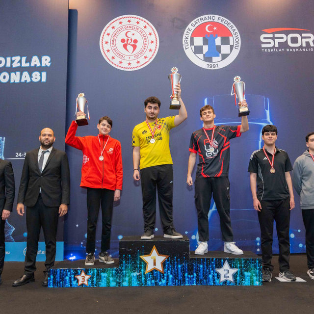 Türkiye Küçükler ve Yıldızlar Satranç Şampiyonası sona erdi