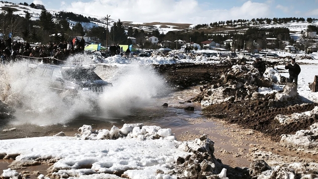 Ordu'daki Perşembe Yaylası'nda off-road etkinliği yapıldı