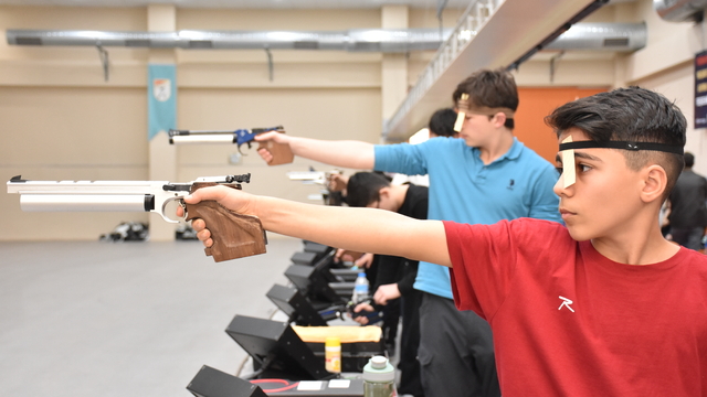 Sakarya'da "Havalı Silahlar 1. Grup Müsabakaları" devam ediyor