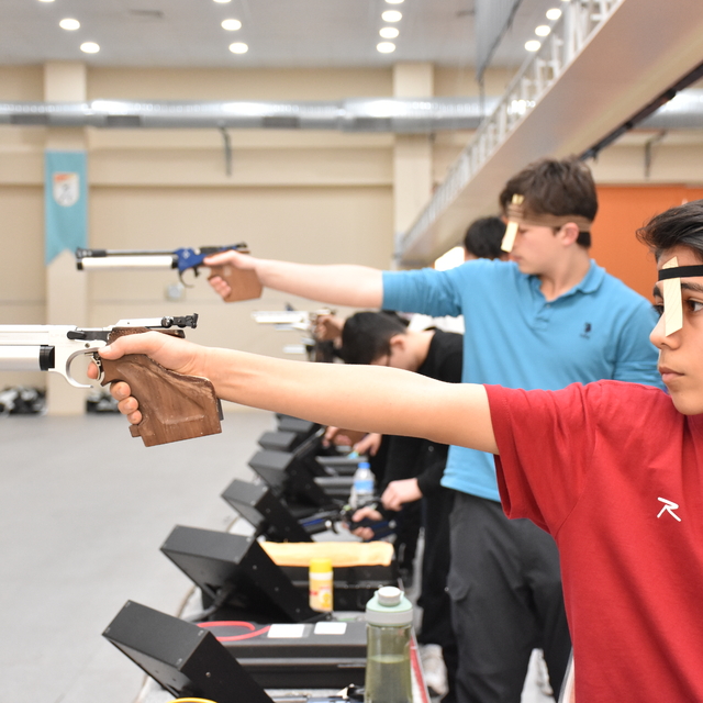 Sakarya'da "Havalı Silahlar 1. Grup Müsabakaları" devam ediyor