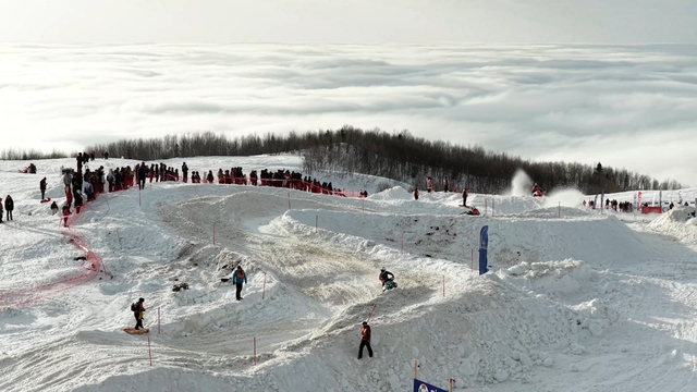 Rize'de adrenalin sis deniziyle buluştu, ortaya görsel şölen çıktı
SNX Türkiye Dünya Kar Motosikleti Şampiyonası sona erdi