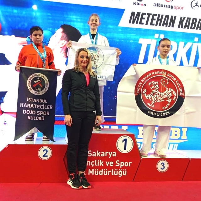 Eskişehirli sporcu Türkiye şampiyonluğu kürsüsünde