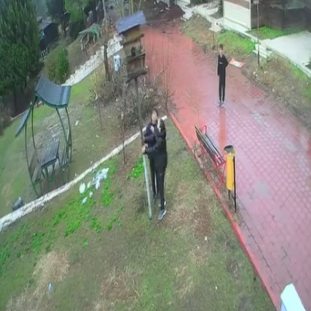 Adana'da çocuklar parktaki kuş yuvasını parçaladı: o anlar kamerada