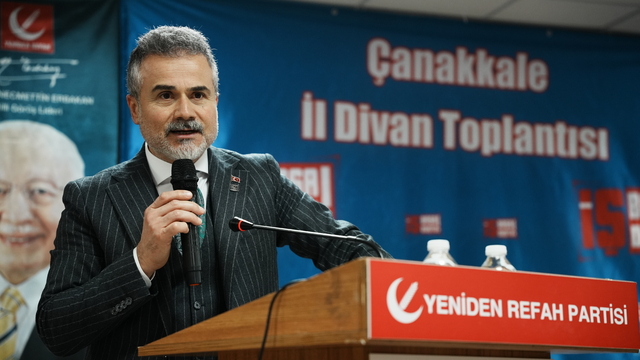 Yeniden Refah Partisi Genel Başkan Yardımcısı Kılıç, Çanakkale'de konuştu: