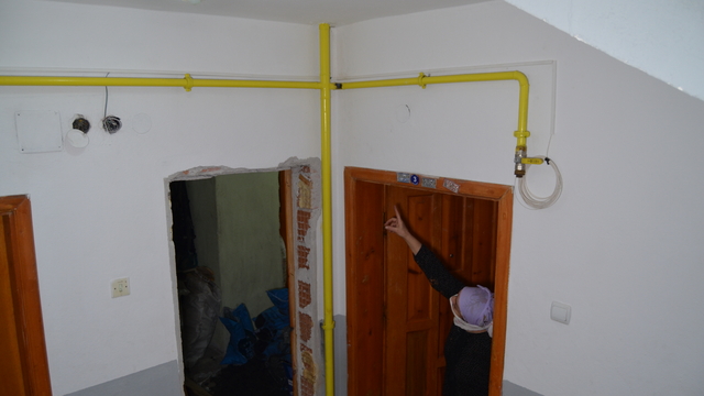 Doğal gaz borusuna kaynak yapılırken patlama meydana geldi: 2 yaralı