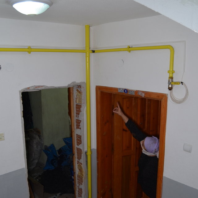 Doğal gaz borusuna kaynak yapılırken patlama meydana geldi: 2 yaralı