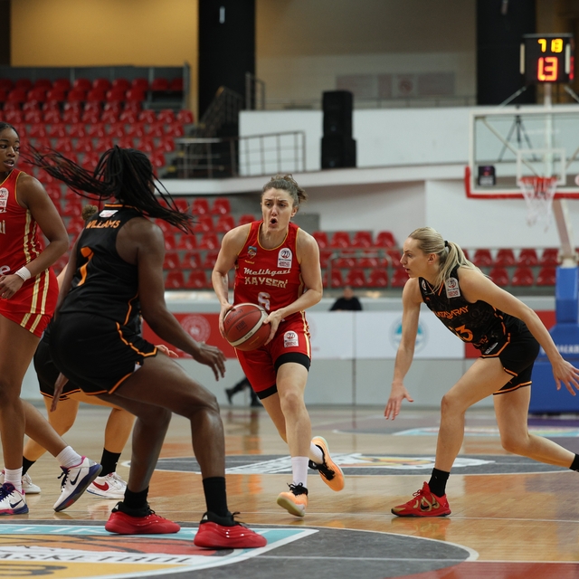 Melikgazi Kayseri Basketbol 12. kez kaybetti