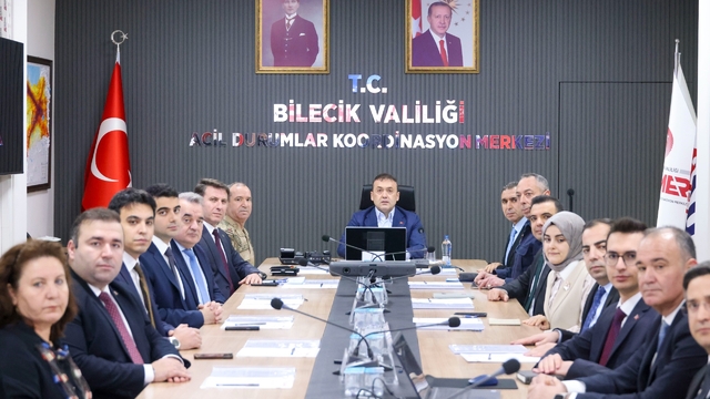 Bilecik'te GAMER güvenlik toplantısı yapıldı