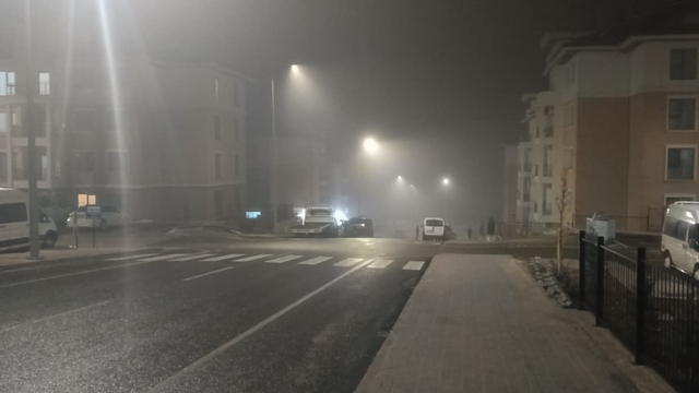Gölbaşı'nda yoğun sis etkili oldu