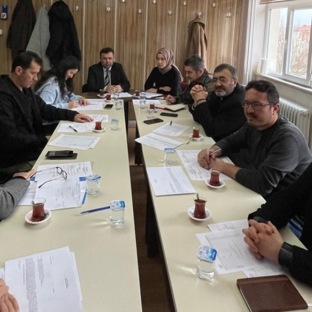 Pazarlar'da Eğitim Bölgesi Müdürler Kurulu toplandı