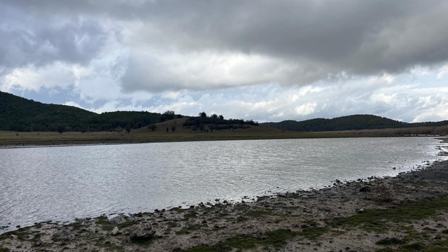 Buldan Yayla Gölünde sevindiren doluluk