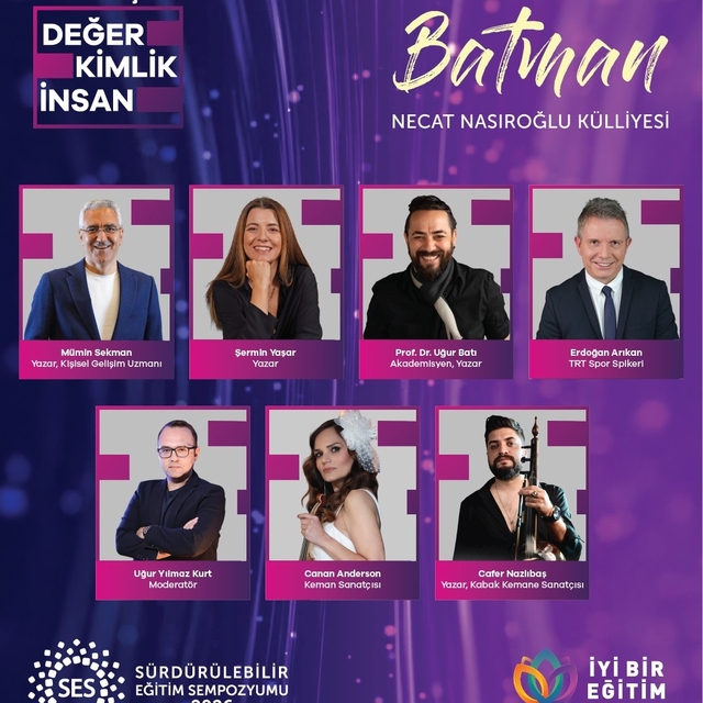Sürdürülebilir Eğitim Sempozyumu, Batman'da düzenlenecek