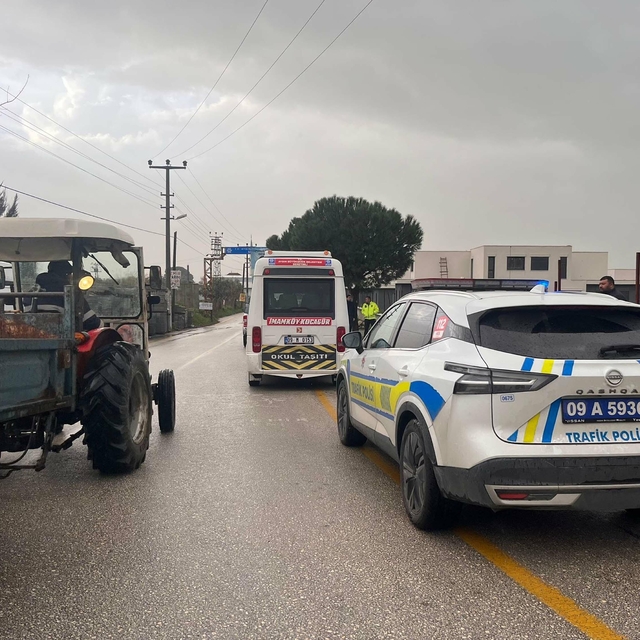 Minibüsün çarptığı yaya öldü