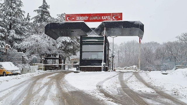 Trakya'da kar yağışı etkili oluyor (2)