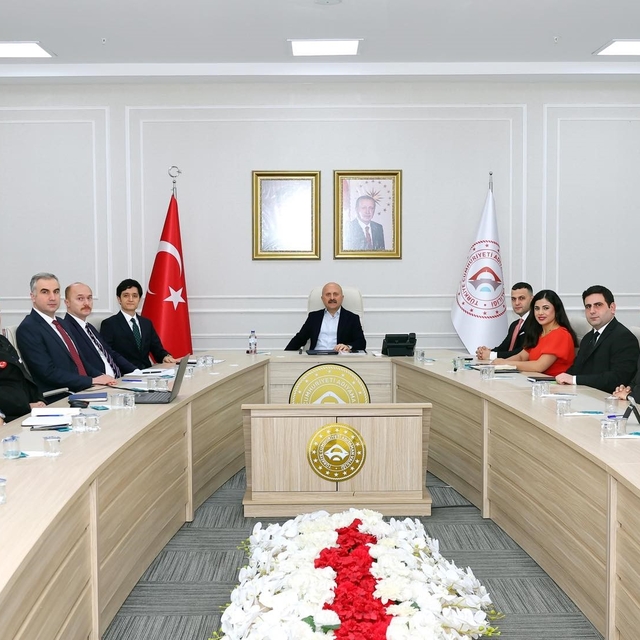 Adıyaman'da haftalık koordinasyon toplantısı gerçekleştirildi