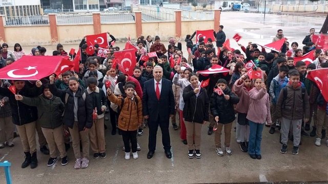 Araban'da 58 okulda 7 bin 250 öğrenci için ilk ders zili çaldı
