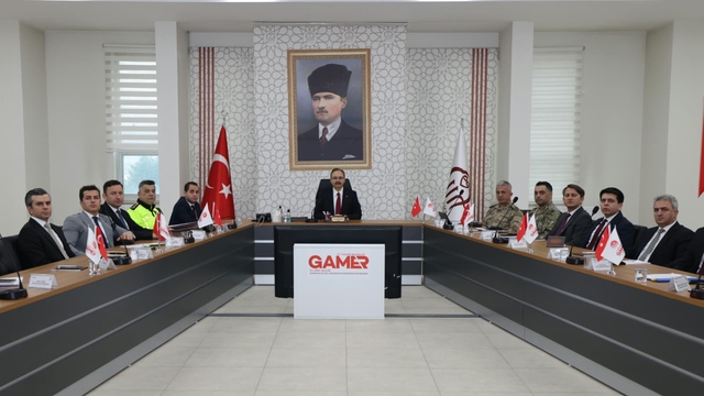 Siirt'te "Asayiş ve Güvenlik Değerlendirme Toplantısı" yapıldı