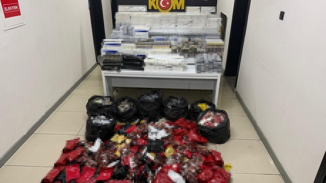 Mersin'de sigara kaçakçılarına operasyon: 4 tutuklama
