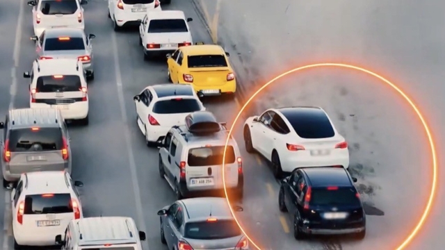 Gaziantep'te 'kaynak' yapan 775 sürücüye 964 bin TL ceza