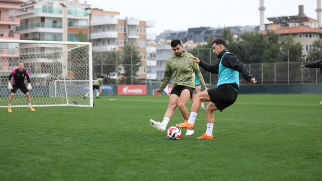 Alanyaspor, Boluspor maçının hazırlıklarına başladı
