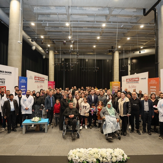 Asrın felaketinde güçlenen hayatlar Gaziantep'te buluştu