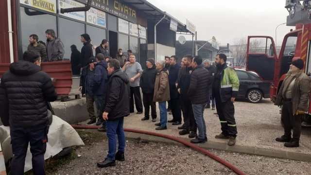 Torna tesviye atölyesi yandı