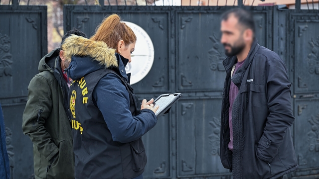 Muş'ta okul çevrelerinde güvenlik uygulaması