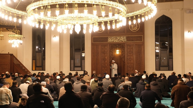 Terzibaba Mezarlığı Külliye Camii'nde Berat Kandili programı düzenlendi