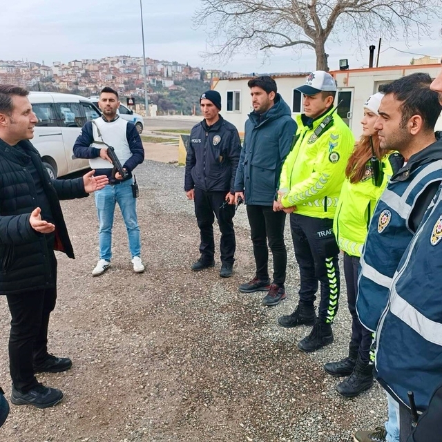 Bilecik İl Emniyet Müdürü Çağlar uygulama noktalarını inceledi